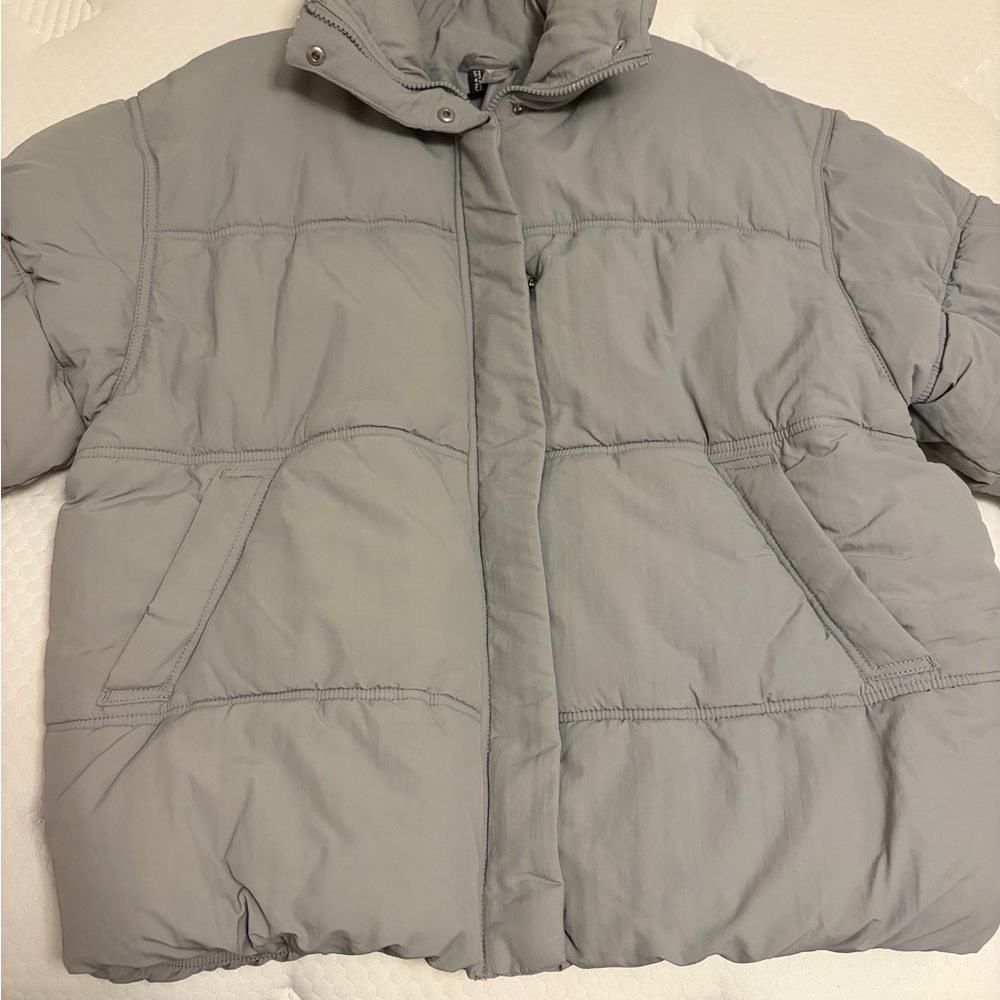 H&M Gray Puffer Jacket